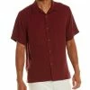 Tommy Bahama Tropic Isles Silk Camp Shirt Men Casual Button Downs