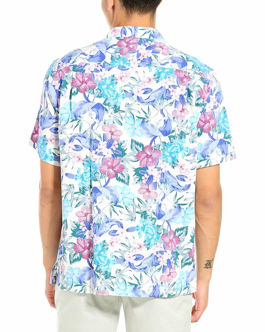 Tommy Bahama Queensland Gardens Silk-Blend Shirt Men Casual Button Downs - Image 2