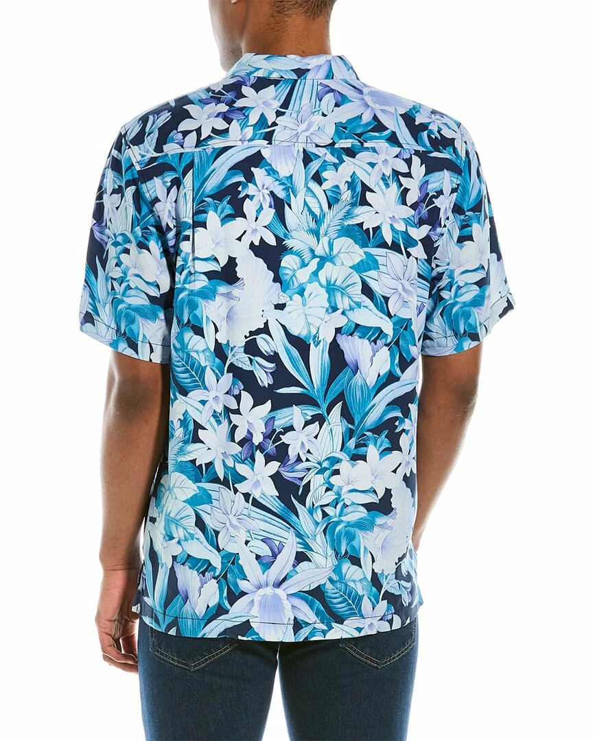 Tommy Bahama Bonita Springs Silk Shirt Men Casual Button Downs - Image 2