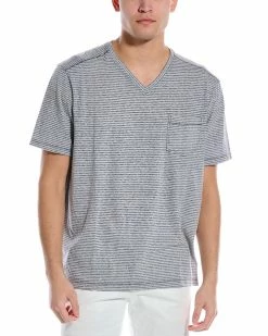 Tommy Bahama Sand Harbor Stripe Shirt Men T-Shirts & Polos