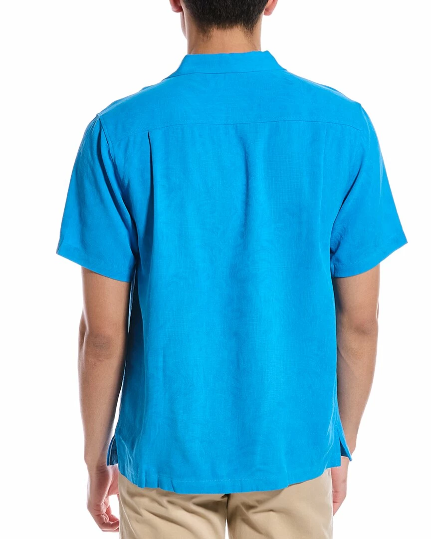 Tommy Bahama Tropic Isles Silk Camp Shirt Men Casual Button Downs - Image 2