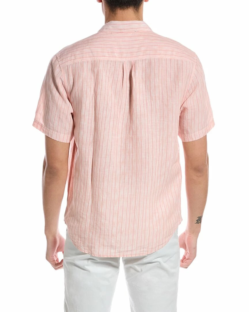 Tommy Bahama Sand Linen-Blend Surfside Stripe Shirt Men Casual Button Downs - Image 2