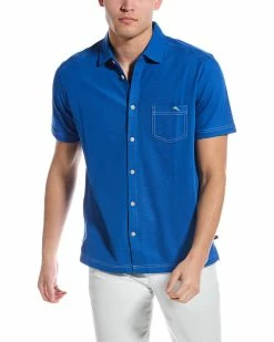 Tommy Bahama Emfielder 2.0 Camp Woven Shirt Men Casual Button Downs