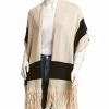 Tommy Bahama Stripe Fringed Ruana Women Scarves & Wraps
