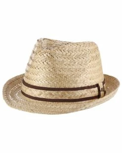 Tommy Bahama Burned Raffia Fedora Women Hats