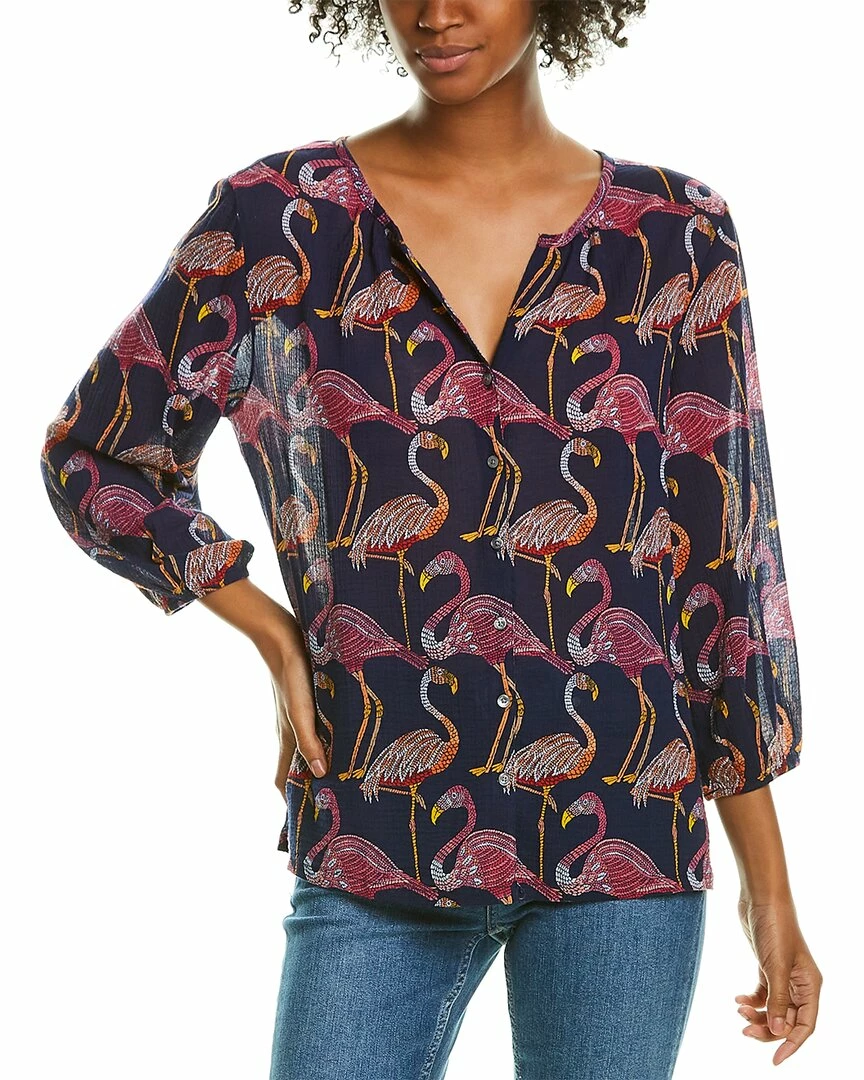 Tommy Bahama Let's Flamingle Top Women Tops