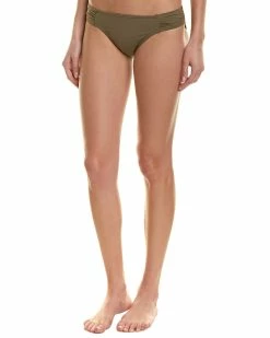 Tommy Bahama Side Shirred Bikini Bottom Women Swimwear & Coverups