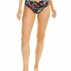Tommy Bahama Midnight Orchid High-Waist Bottom Women Swimwear & Coverups