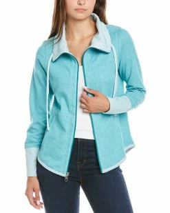 Tommy Bahama Sun Fade Flipside Full Zip Sweatshirt Women Sweaters & Knits