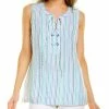 Tommy Bahama Vitamin Sea Linen Tank Women Tops