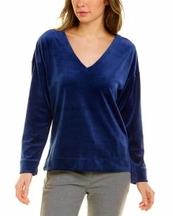 Tommy Bahama Velour Popover Sweater Women Sweaters & Knits