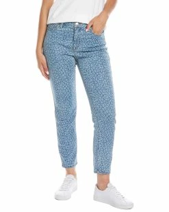 Tommy Bahama Spots Of Dots Denim High-Rise Ankle Jean Women Jeans