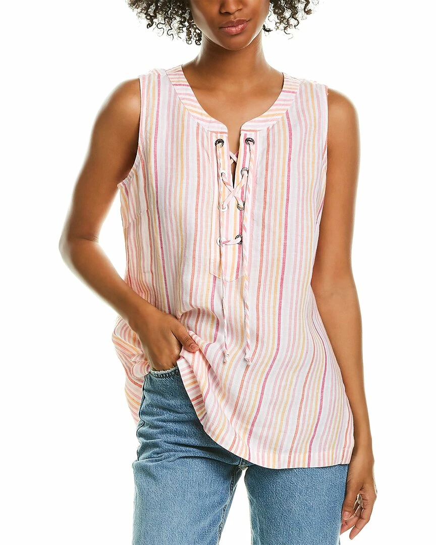 Tommy Bahama Vitamin Sea Linen Tank Women Tops
