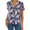 Tommy Bahama Talulla Gardens Silk-Blend Shirt Women Tops