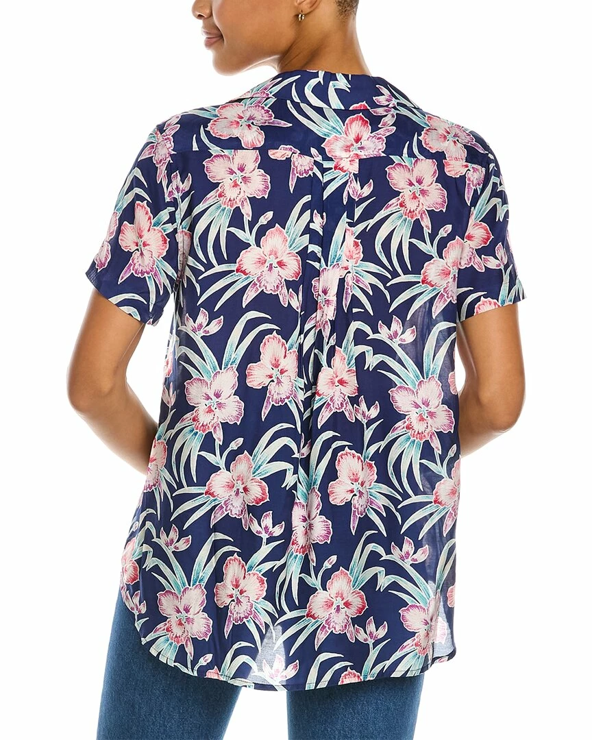 Tommy Bahama Talulla Gardens Silk-Blend Shirt Women Tops - Image 2