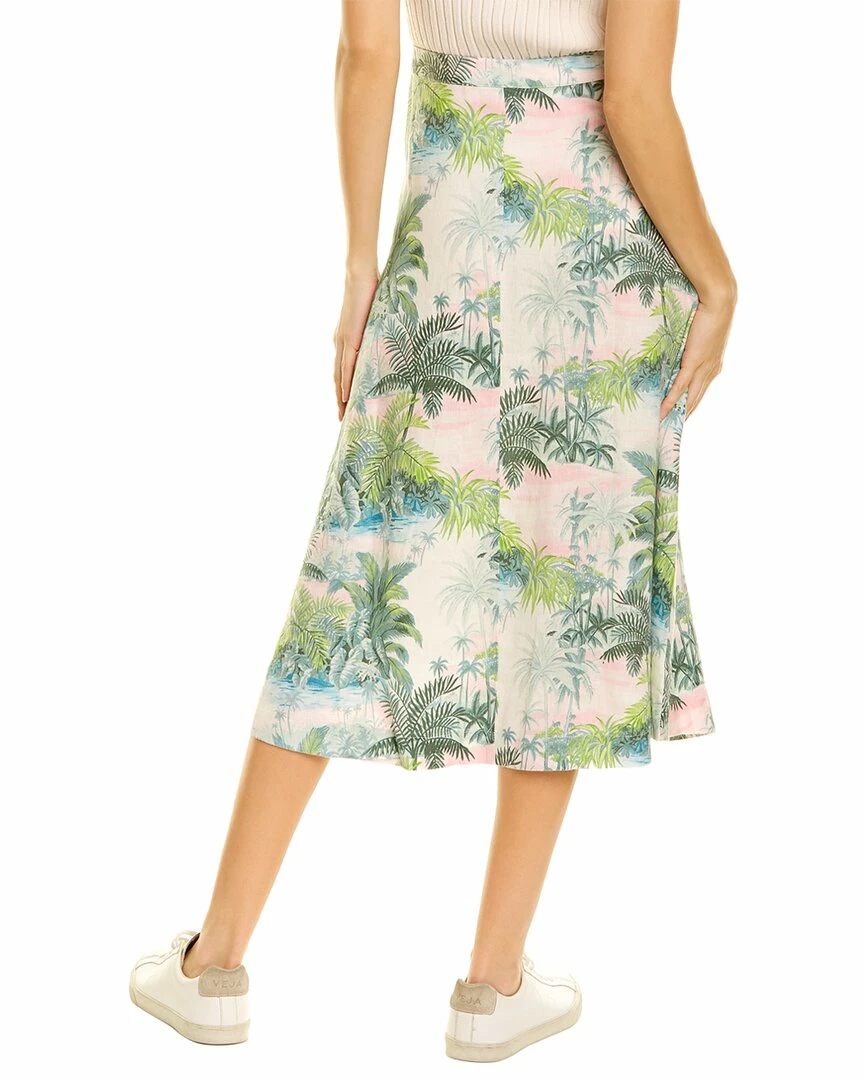 Tommy Bahama Island Hop Linen Midi Skirt Women Skirts - Image 2