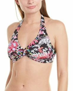 Tommy Bahama Ocean Garden Underwire Bikini Top Women Swimwear & Coverups