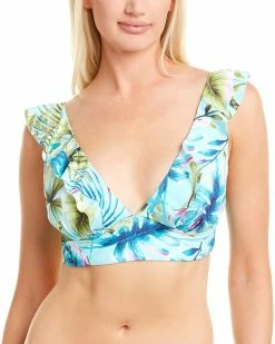 Tommy Bahama Sun-Kissed Off-The-Shoulder Top Women Swimwear & Coverups