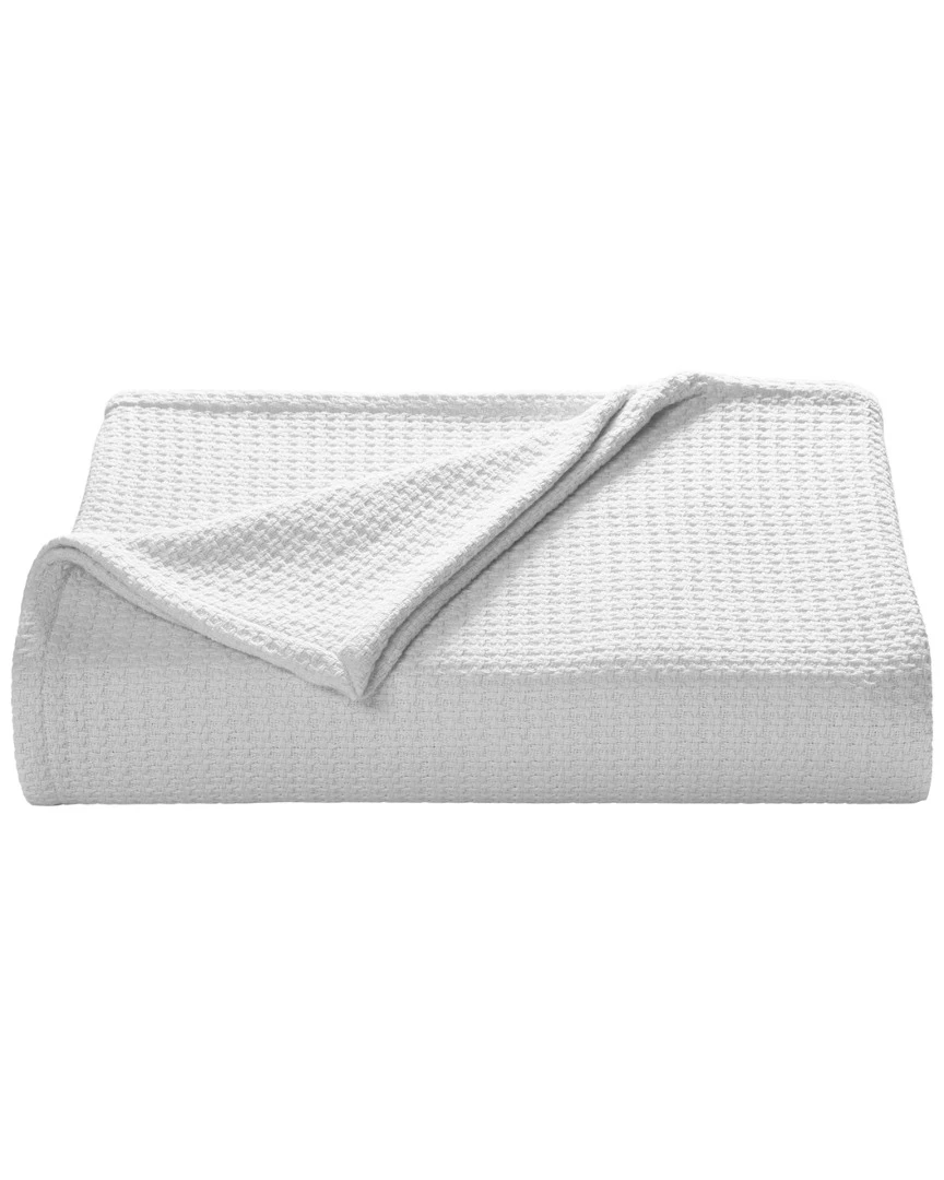 Tommy Bahama Coast White Cotton Blanket Home Blankets & Throws