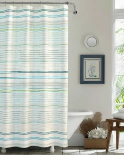 Tommy Bahama La Scala Breezer Shower Curtain Home Bath Mats & Curtains