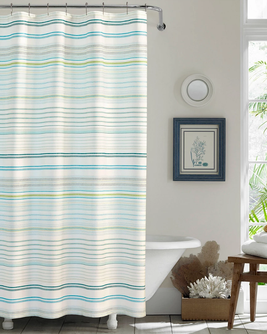 Tommy Bahama La Scala Breezer Shower Curtain Home Bath Mats & Curtains