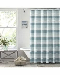 Tommy Bahama Hula Beach Cotton Twill Shower Curtain Home Bath Mats & Curtains