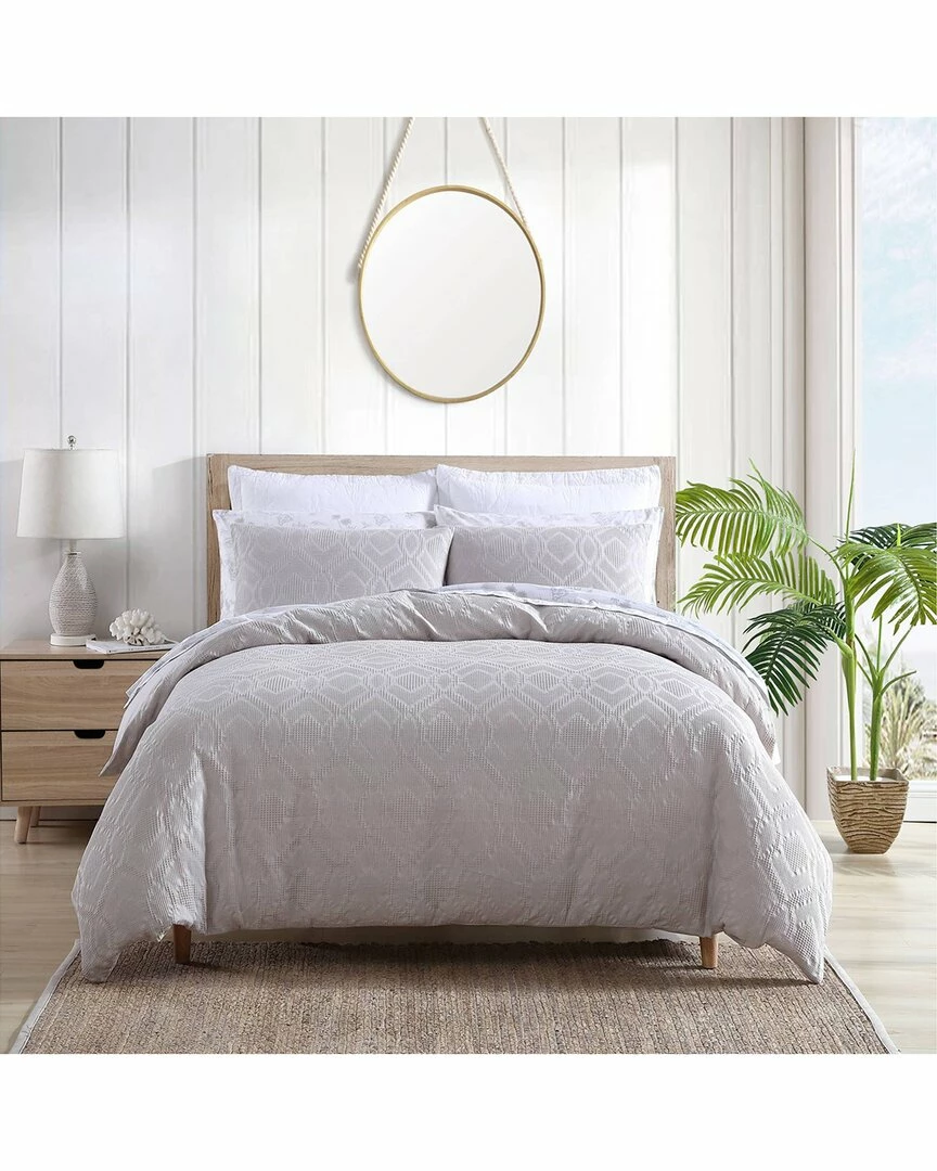 Tommy Bahama Textured Waffle Cotton Comforter Set Home Comforters & Quilts