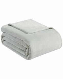Tommy Bahama Solid Ultra Soft Plush Fleece Blanket Home Blankets & Throws
