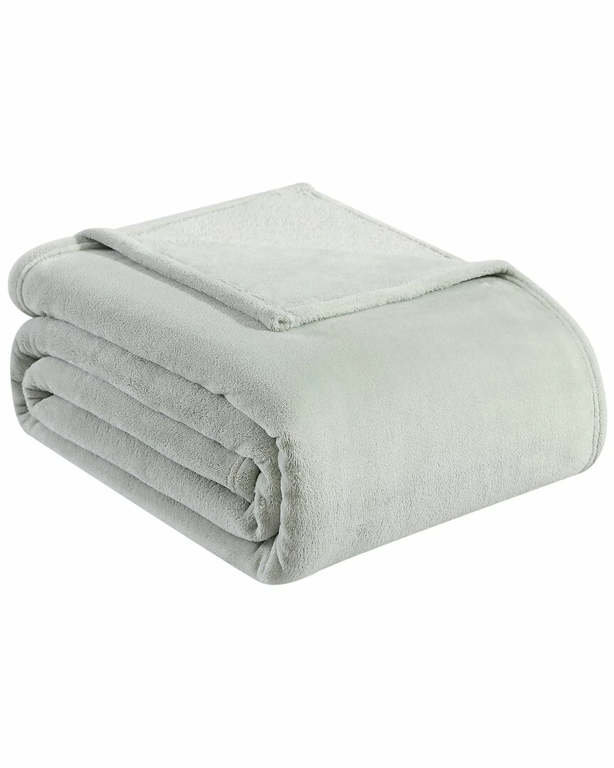 Tommy Bahama Solid Ultra Soft Plush Fleece Blanket Home Blankets & Throws