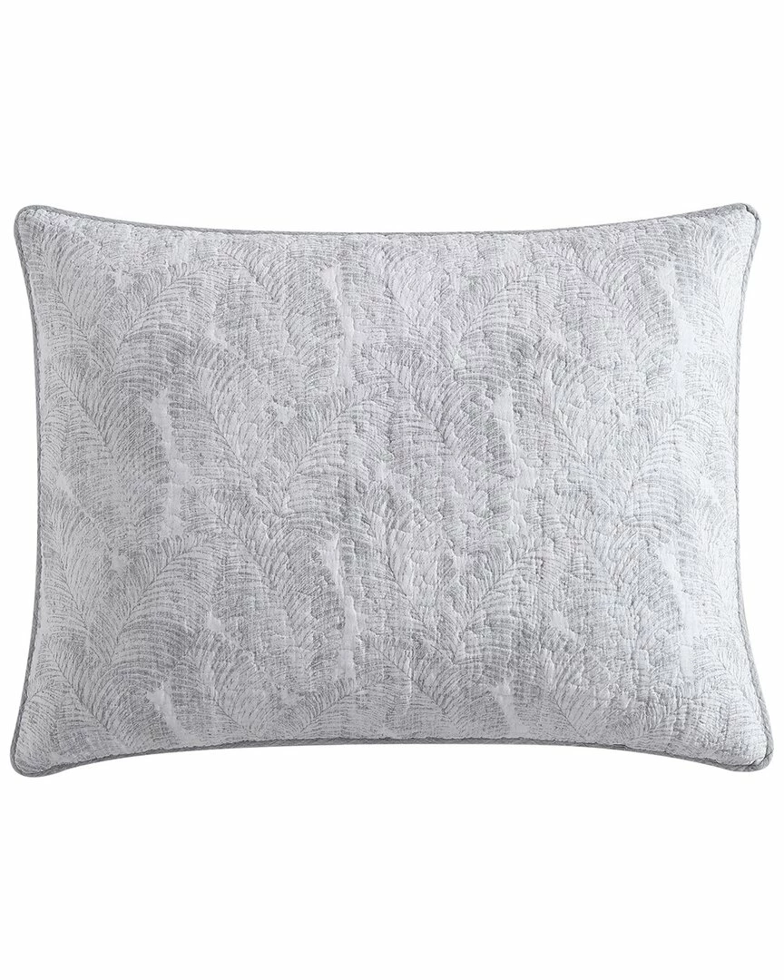 Tommy Bahama Distressed Water Leaves Of Cotton Reversible Quilt Set Home Comforters & Quilts - Image 4