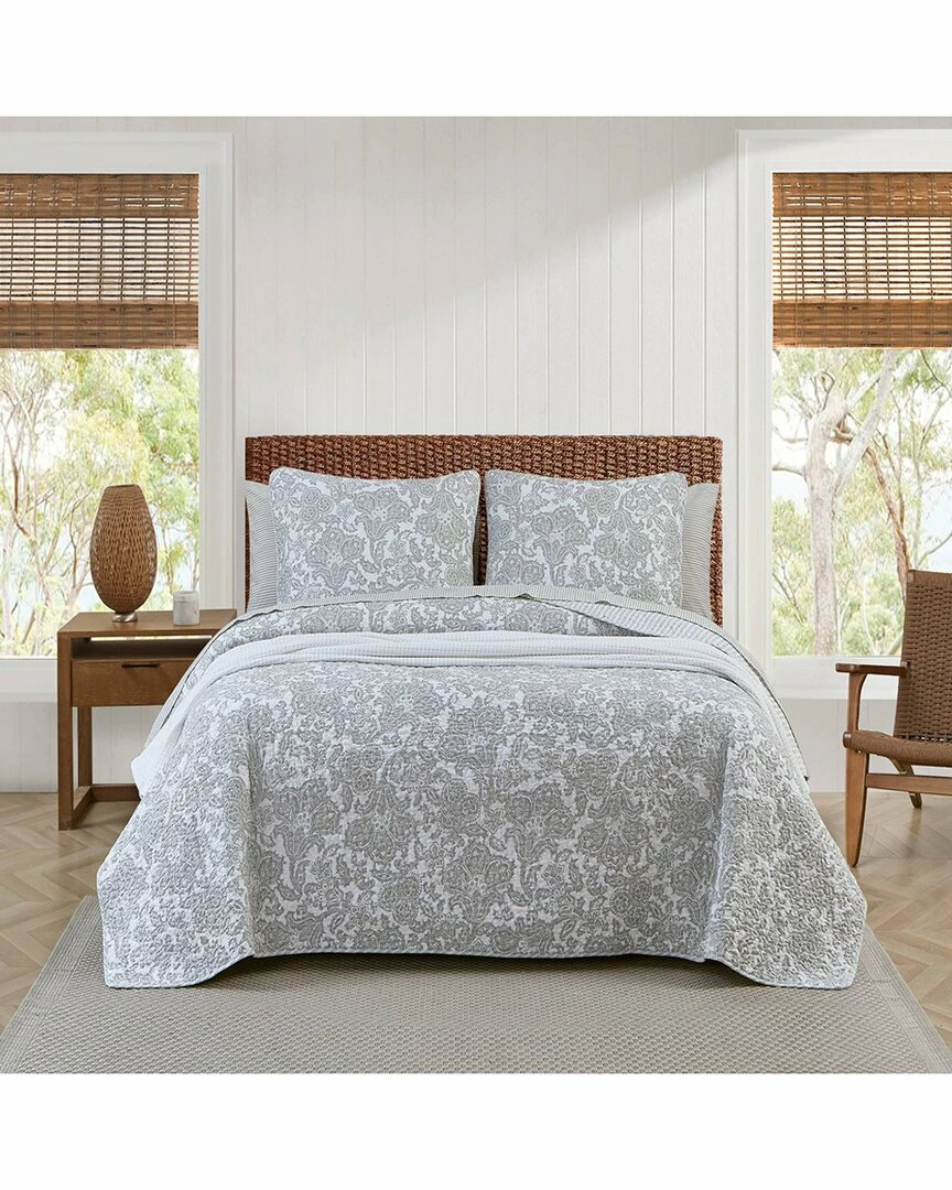 Tommy Bahama Island Memory Of Cotton Reversible Quilt Set Home Comforters & Quilts