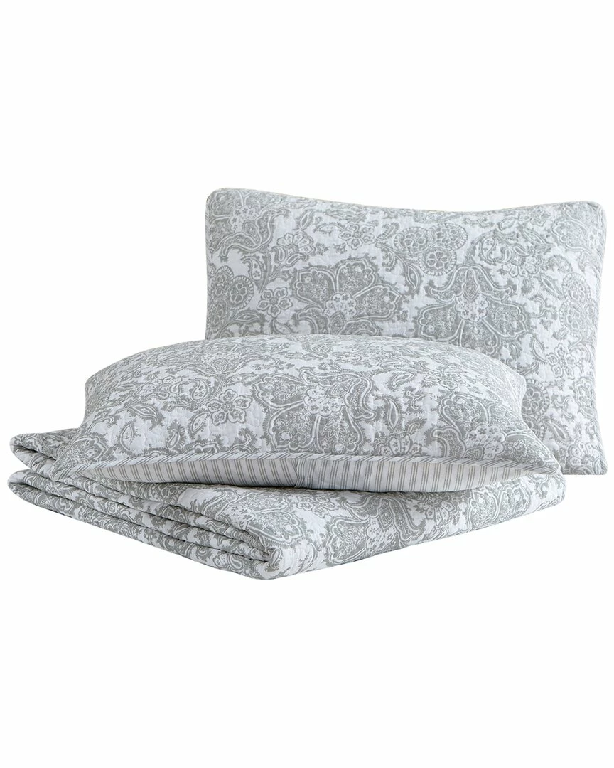 Tommy Bahama Island Memory Of Cotton Reversible Quilt Set Home Comforters & Quilts - Image 3