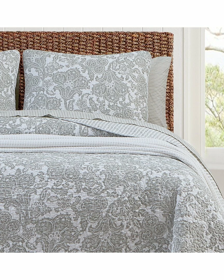 Tommy Bahama Island Memory Of Cotton Reversible Quilt Set Home Comforters & Quilts - Image 5