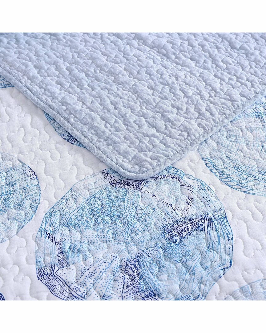 Tommy Bahama Ocean Isle Of Cotton Reversible Quilt Set Home Comforters & Quilts - Image 2