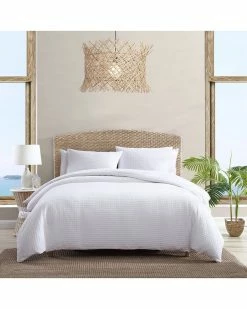 Tommy Bahama Solid Cotton Duvet Cover Set Home Duvet Inserts & Duvets