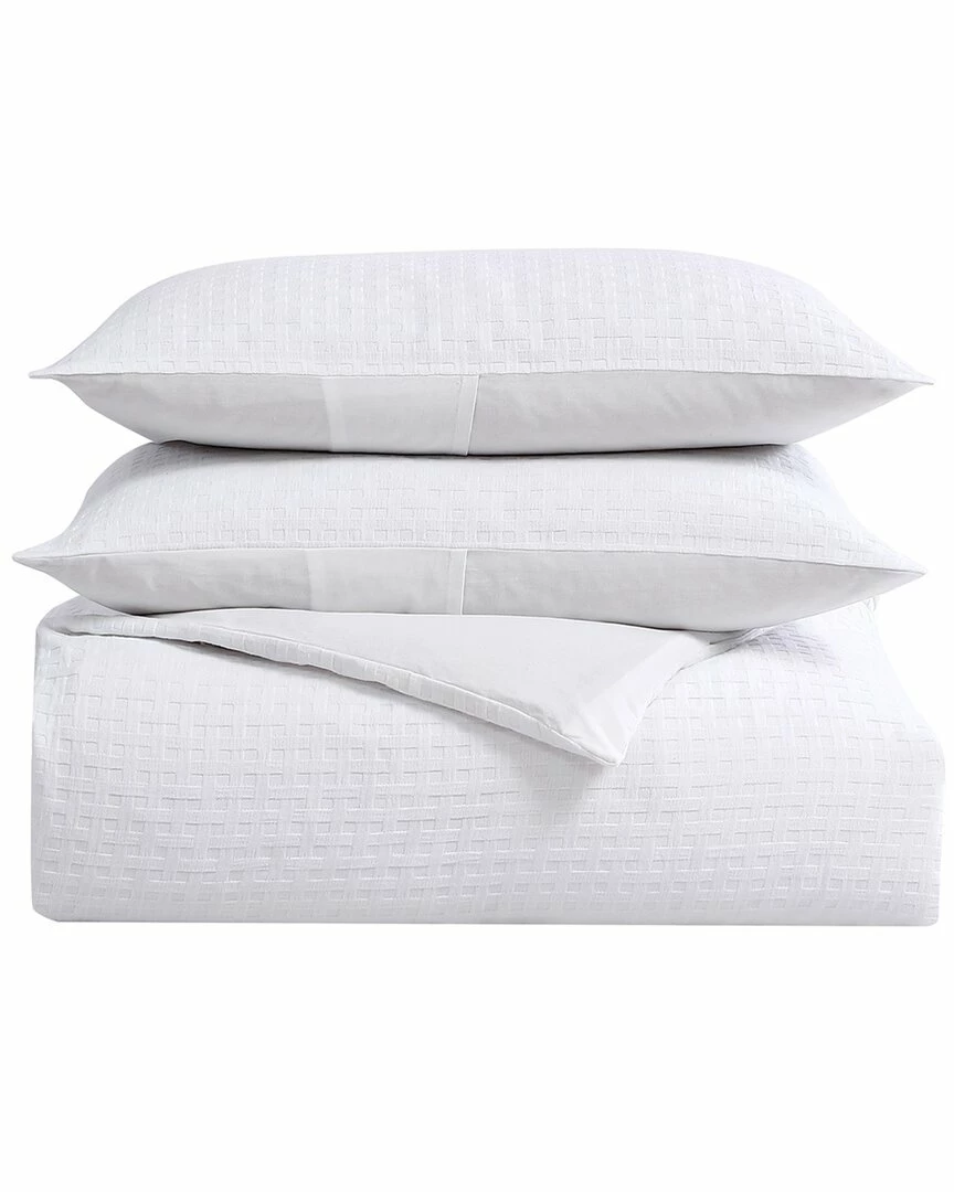 Tommy Bahama Solid Cotton Duvet Cover Set Home Duvet Inserts & Duvets - Image 3