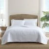 Tommy Bahama Solid Costa Sera Cotton Quilt Home Comforters & Quilts