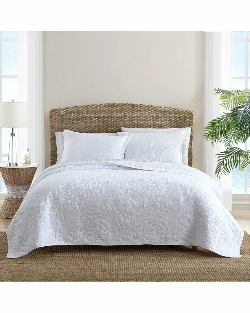 Tommy Bahama Solid Costa Sera Cotton Quilt Home Comforters & Quilts