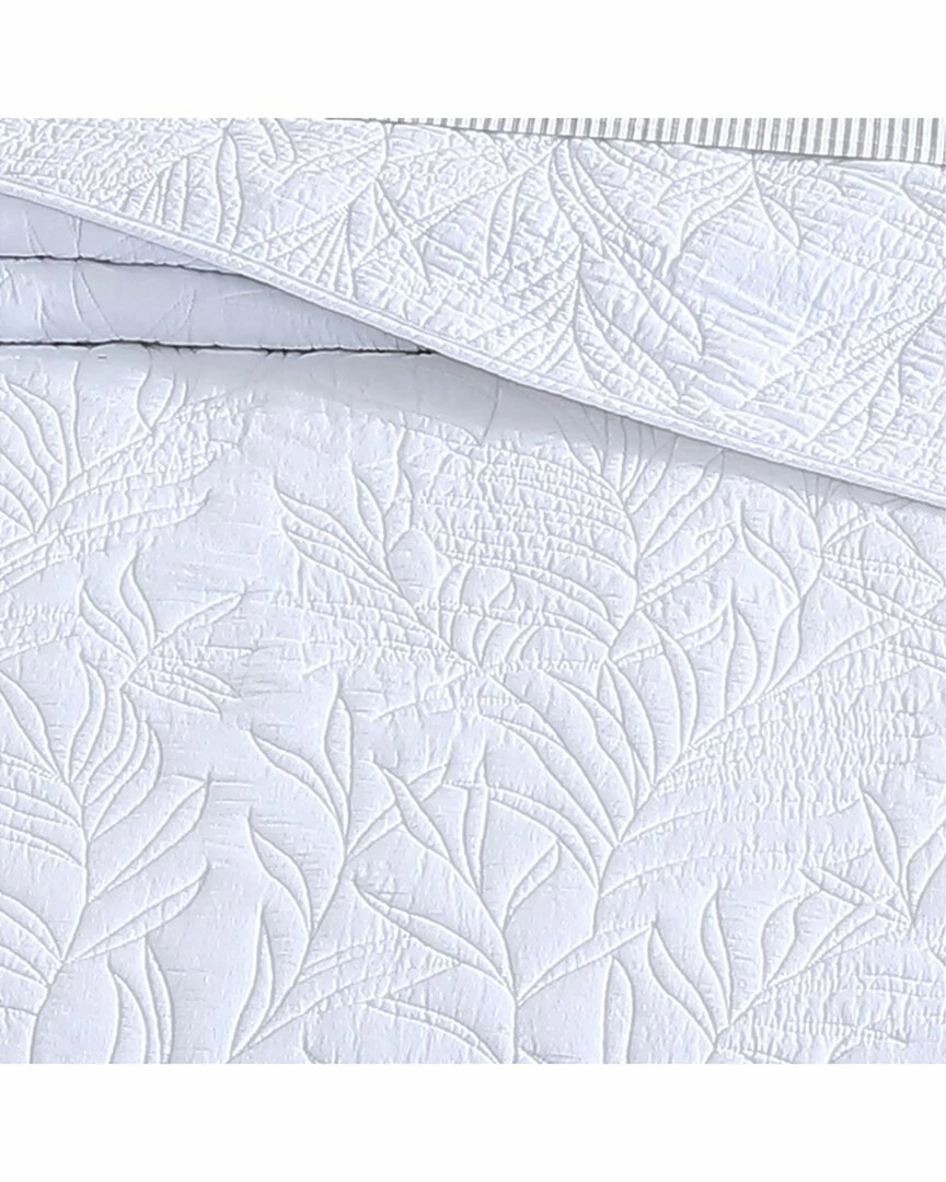 Tommy Bahama Solid Costa Sera Cotton Quilt Home Comforters & Quilts - Image 2