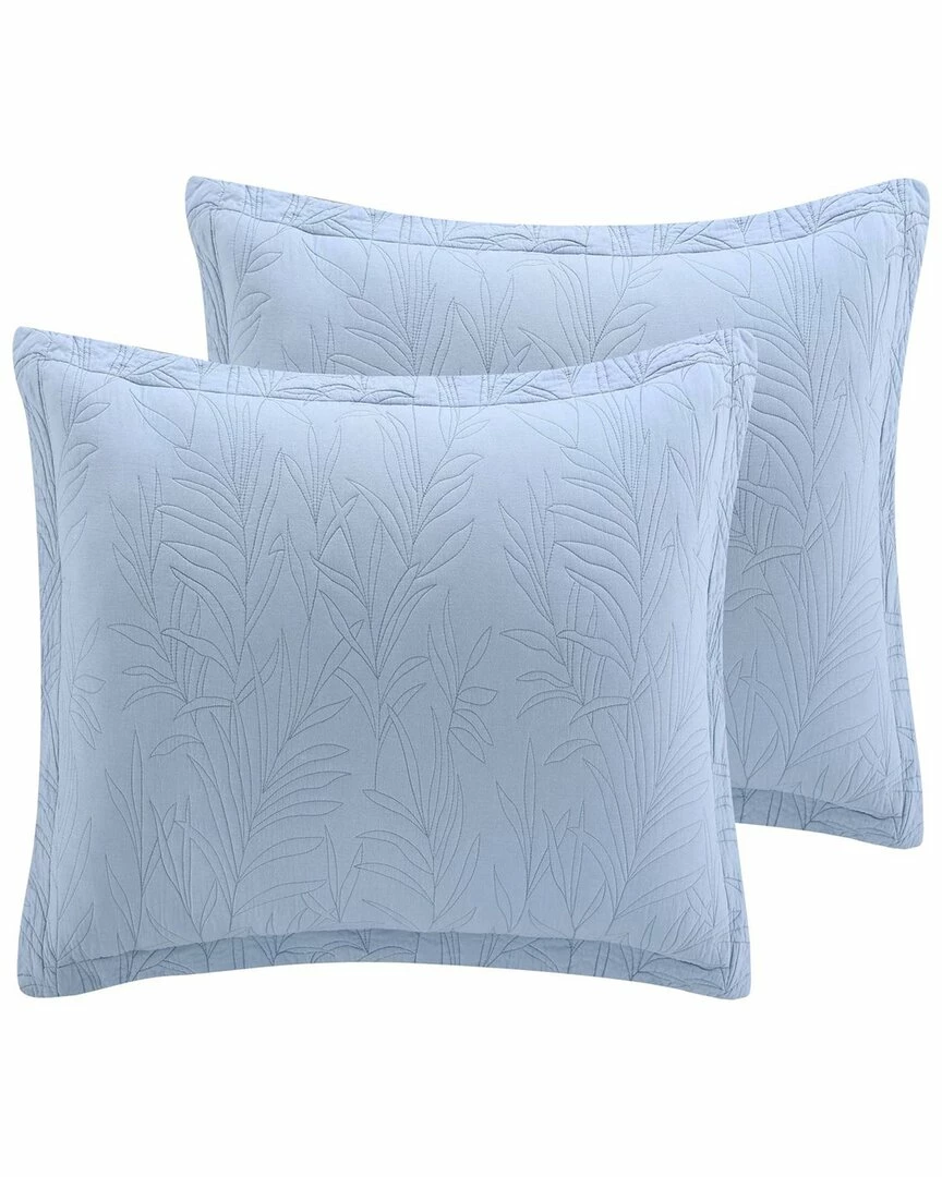 Tommy Bahama Solid Costa Sera Cotton Quilt Home Comforters & Quilts - Image 3