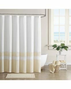Tommy Bahama Bahama Border Cotton Shower Curtain Home Bath Mats & Curtains