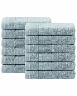 Tommy Bahama Island Retreat Cotton Terry 12pc Wash Towel Set Home Bath Towels