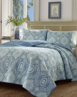 Tommy Bahama Turtle Cove Quilt Set Home Comforters & Quilts
