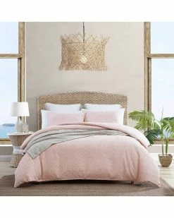Tommy Bahama Textured Waffle 100% Cotton Comforter Bedding Set Home Comforters & Quilts