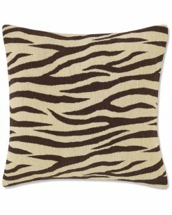 Tommy Bahama Zebra Dark Brown Decorative Pillow Home Pillow Inserts
