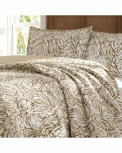 Tommy Bahama Kenya Cocoa Quilt/Sham Set Home Comforters & Quilts