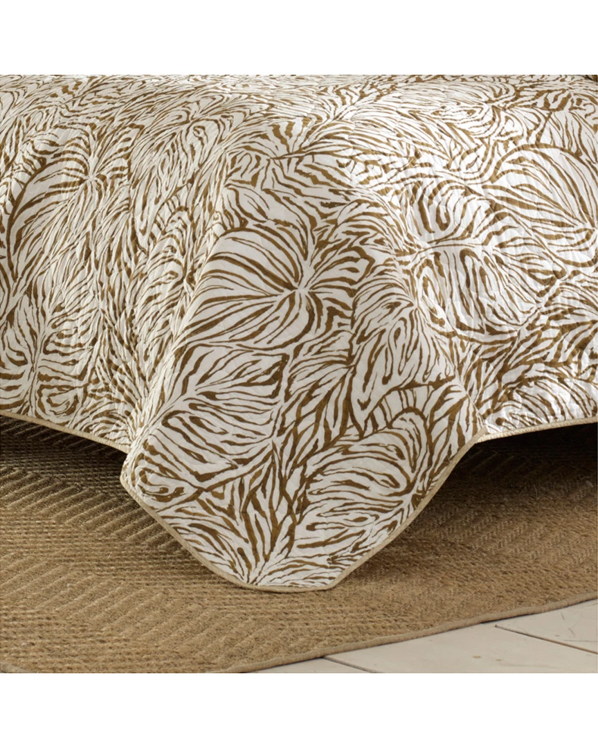 Tommy Bahama Kenya Cocoa Quilt/Sham Set Home Comforters & Quilts - Image 3