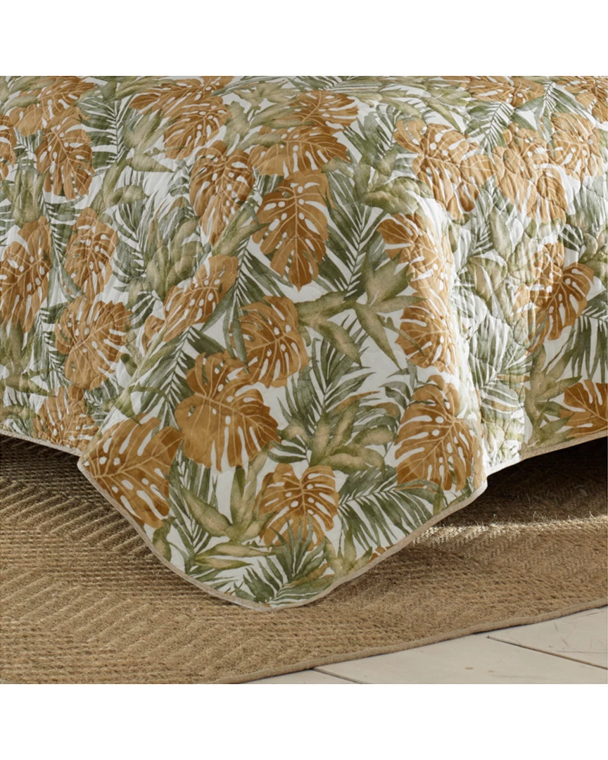 Tommy Bahama Newland Forest Dark Yellow Quilt/Sham Set Home Comforters & Quilts - Image 3