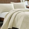 Tommy Bahama Solid Paradise Fronds Natural Quilt/Sham Set Home Comforters & Quilts