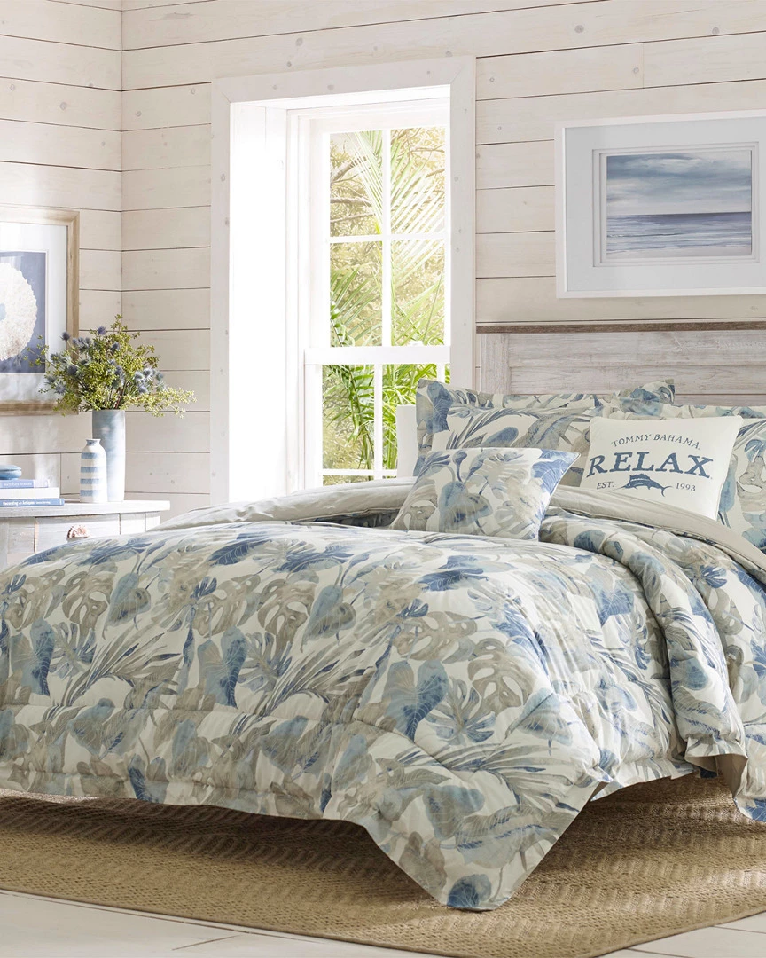 Tommy Bahama Raw Coast Bright Blue Comforter/Sham Bonus Set Home Duvet Inserts & Duvets